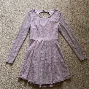 Lavender spring dress